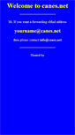 Mobile Screenshot of canes.net
